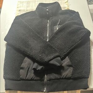 Cozy Black Sherpa Jacket